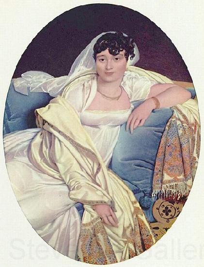 Jean Auguste Dominique Ingres Portrat der Madame Riviere France oil painting art